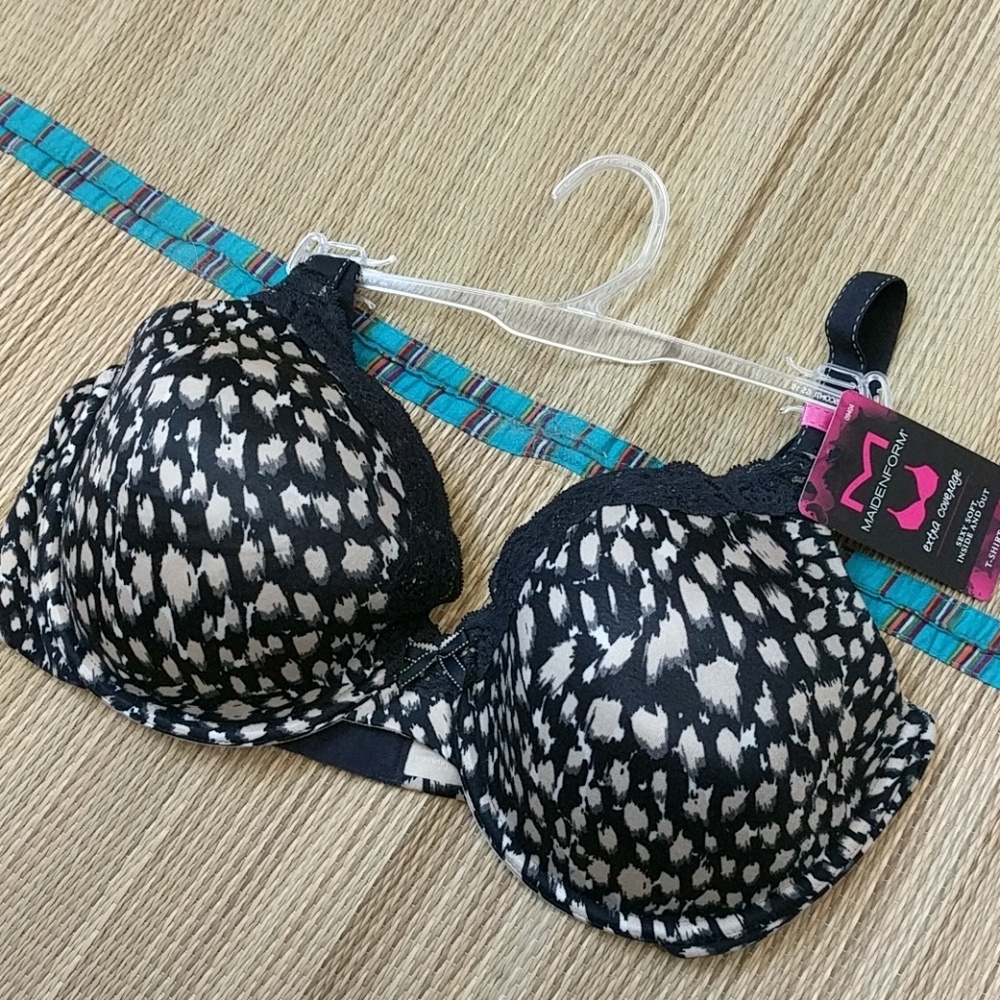 Maidenform extra coverage t-shirt bra underwire